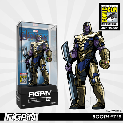 SDCC 2019 Exclusive Reveal: Marvel Studios' Avengers Endgame - Thanos FiGPiN!
