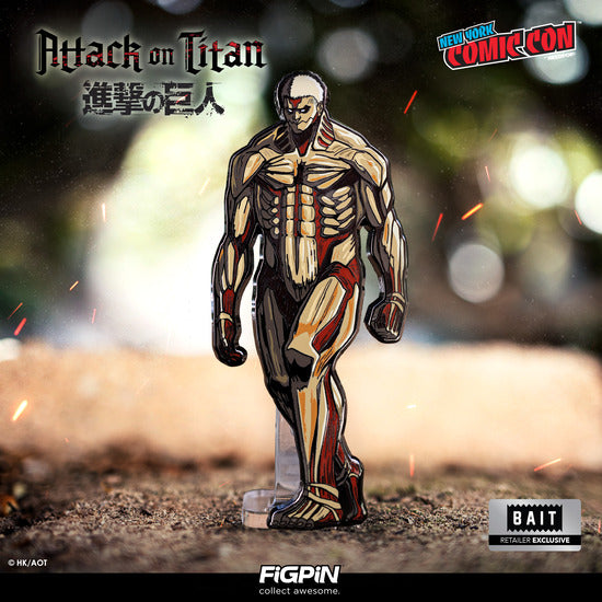 Armored Titan FiGPiN at NYCC 2022!