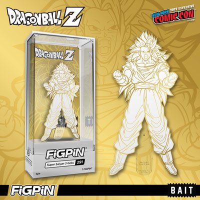 NYCC 2019: BAIT Exclusive White & Gold Super Saiyan 3 Goku FiGPiN!