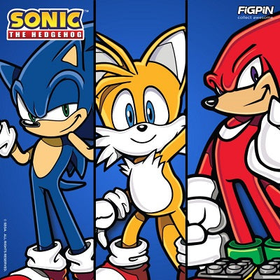 Sonic the Hedgehog and friends are racing over to FiGPiN.com!