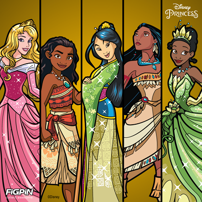 The 2021 Disney Princess Limited Edition Deluxe Gold Plated Box Set