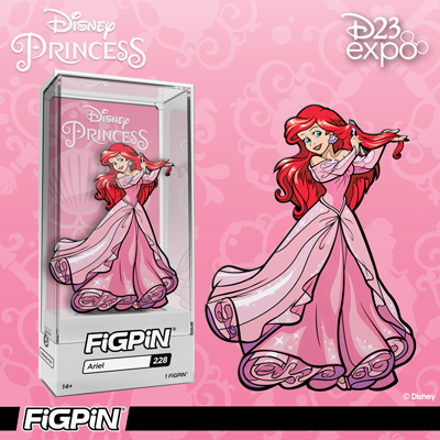 D23 Expo: Pink Dress Ariel FiGPiN! D23 Expo: Pink Dress Ariel FiGPiN!