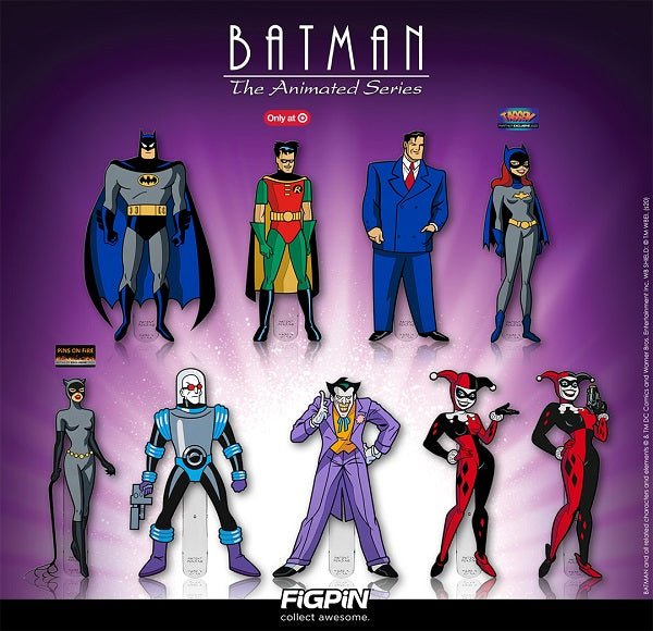 Massive Batman: The Animated Series FiGPiN lineup is coming soon!