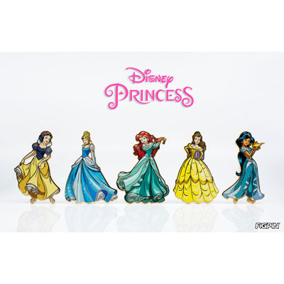 FiGPiN Classic: Disney Princess - deals Gold-Plated Deluxe Box Set Figpin Exclusive