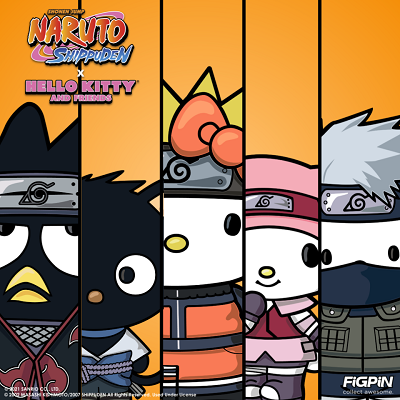 Donât miss these Naruto Shippuden x Hello Kitty and Friends mashups!
