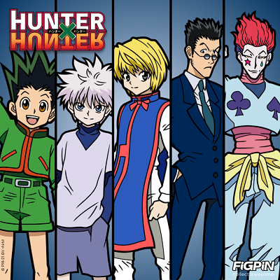 The Hunter x Hunter gang is finally making their way to FiGPiN!
