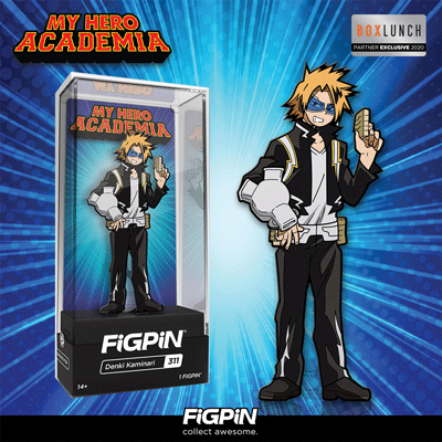 Coming soon: BoxLunch exclusive My Hero Academia Denki Kaminari FiGPiN!