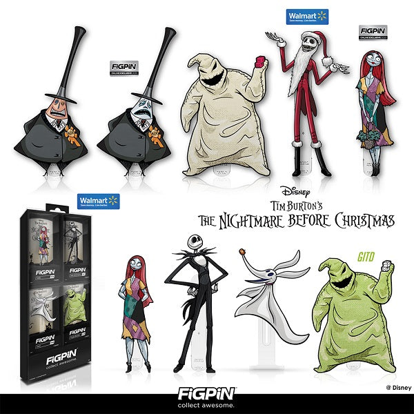 Nightmare Before Christmas Figpin outlets Set