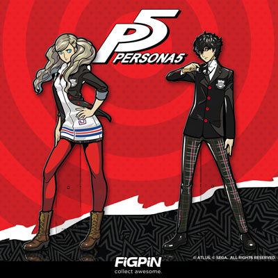 Persona 5's Ann Takamaki & Protagonist on FiGPiN.com next Tuesday!