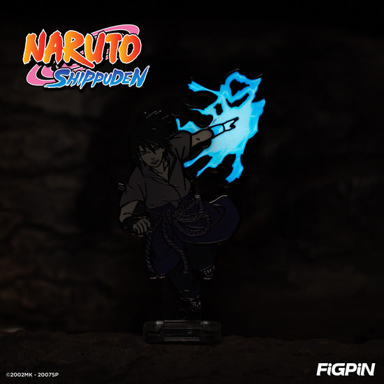 Glowing Sasuke FiGPiN at ECCC!