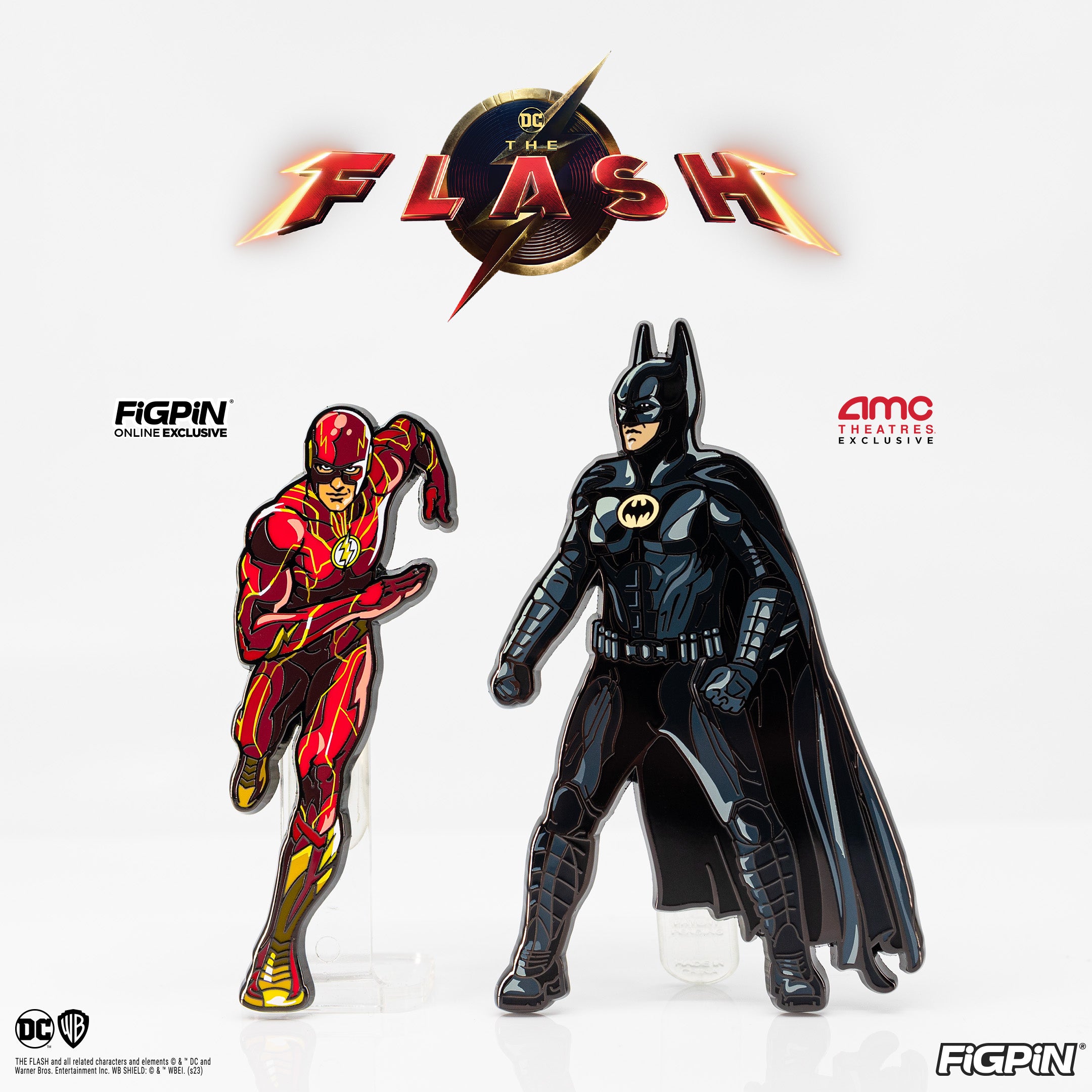 Figpin.com Exclusive 500 pcs LE Gold store and White Batman 830