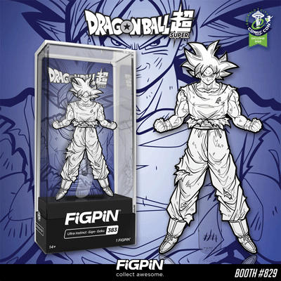 ECCC 2020: B&W Dragon Ball Super Ultra Instinct -sign- Goku FiGPiN!