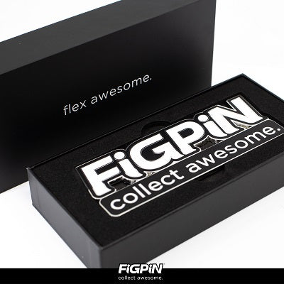 FiGPiN logo Multi & retailer Gold (Sealed)