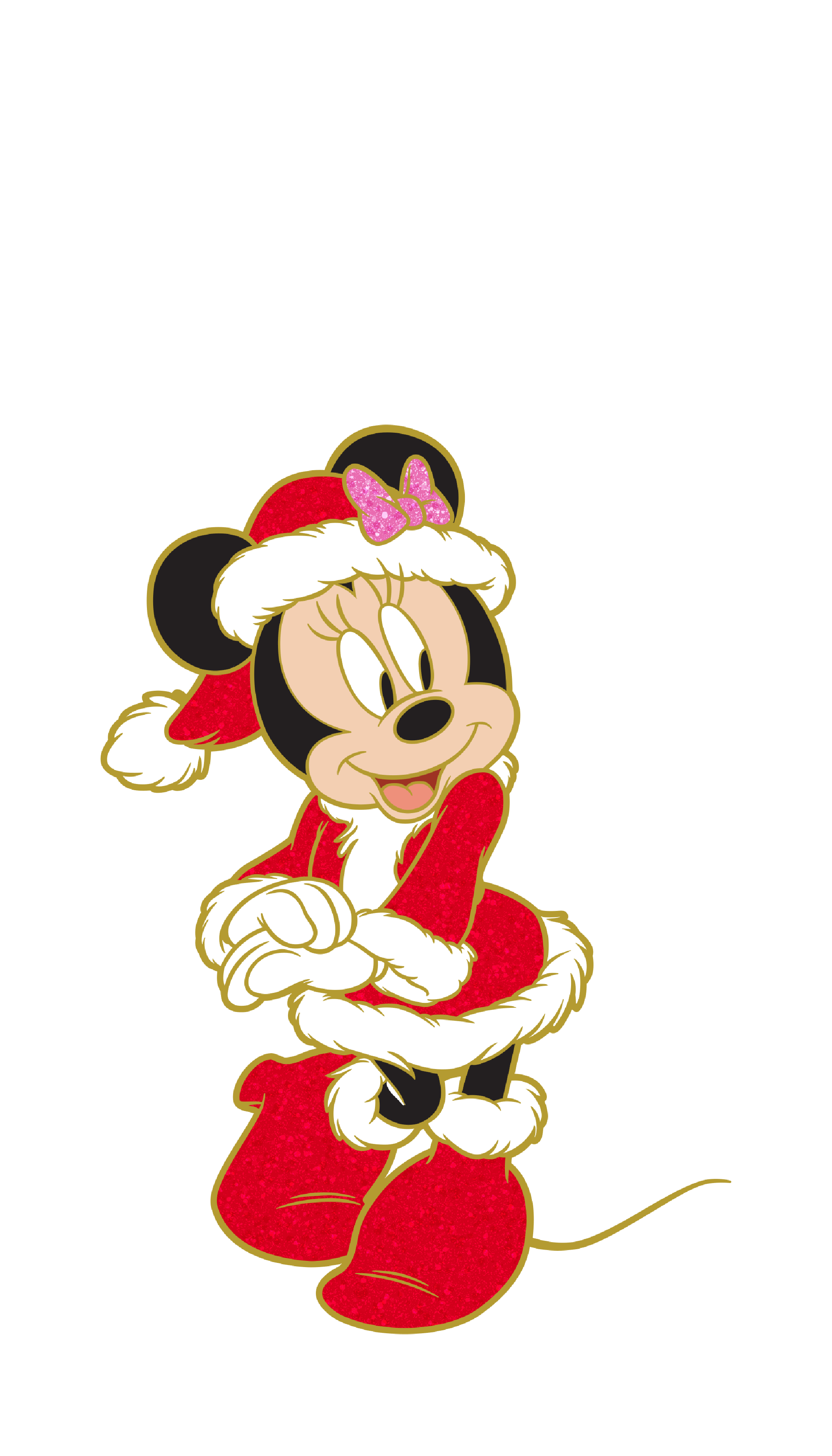 Art Render of Disney's Minnie Mouse enamel pin.