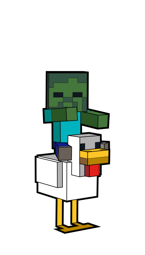 Chicken Jockey (1325) โ FiGPiN