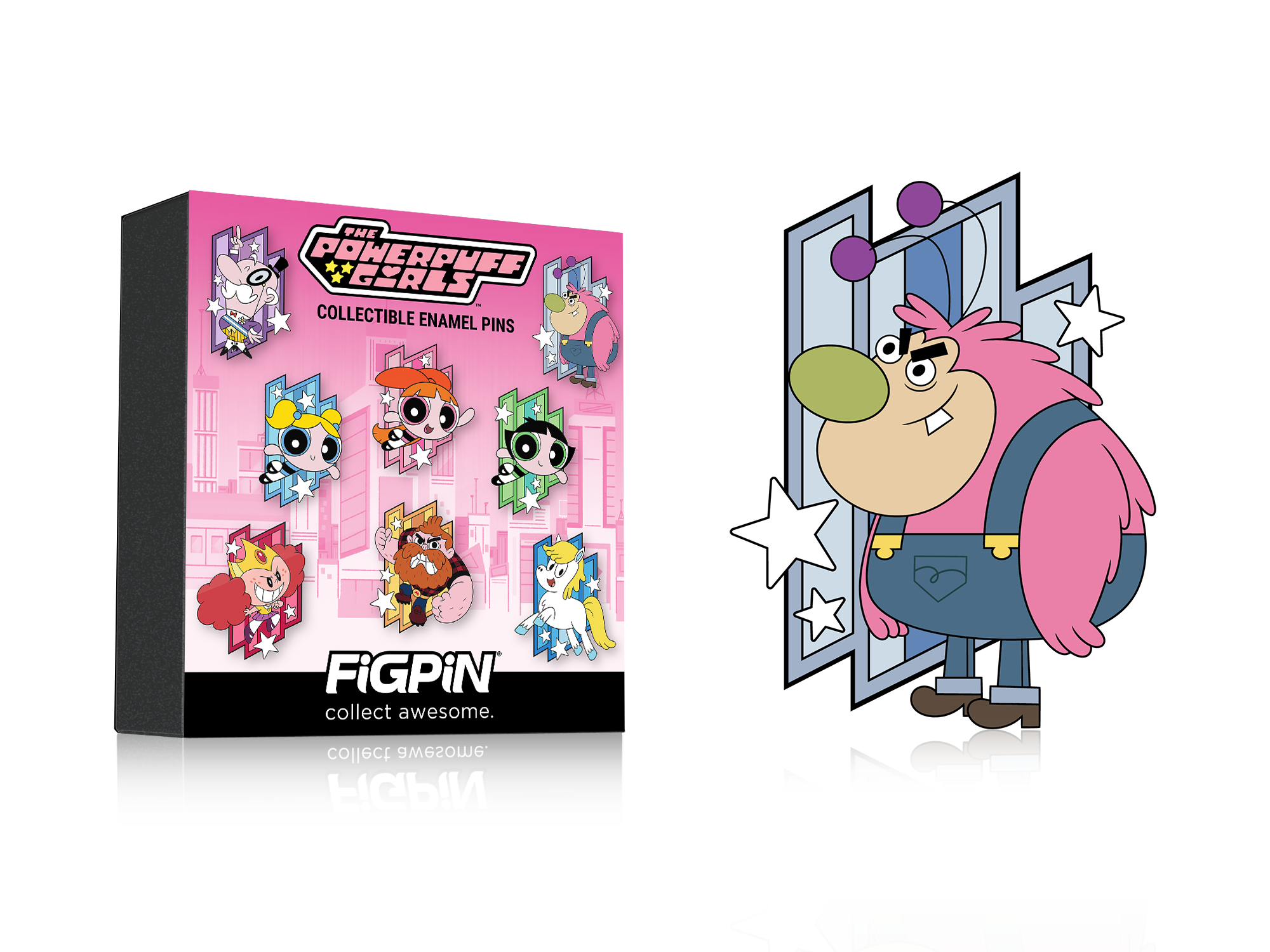 The Powerpuff Girls Mystery Mini Blind Box featuring one of 14 Powerpuff Girls Characters: Fuzzy Lumpkins (Y196)