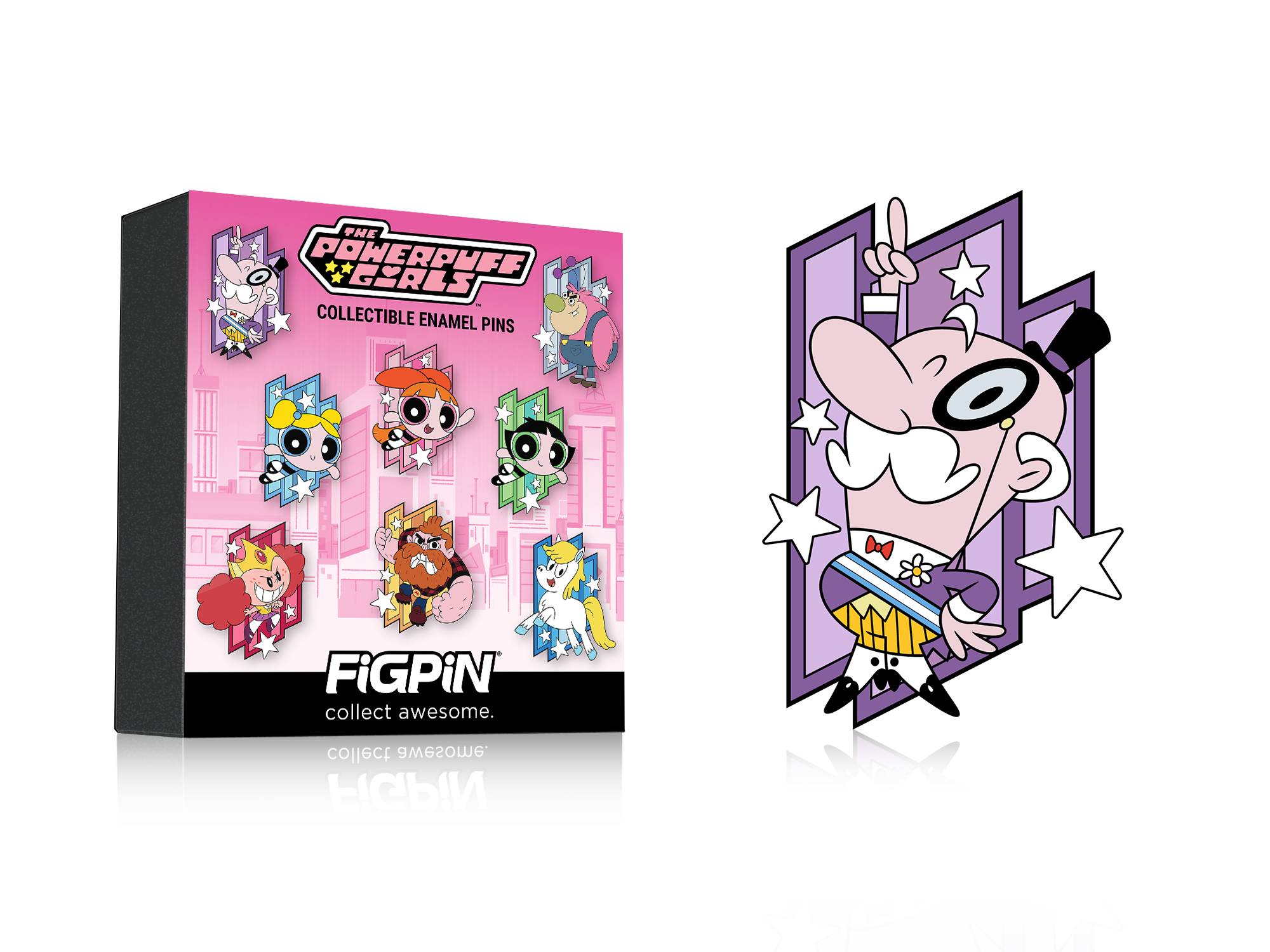 The Powerpuff Girls Mystery Mini Blind Box featuring one of 14 Powerpuff Girls Characters: Mayor (Y198)