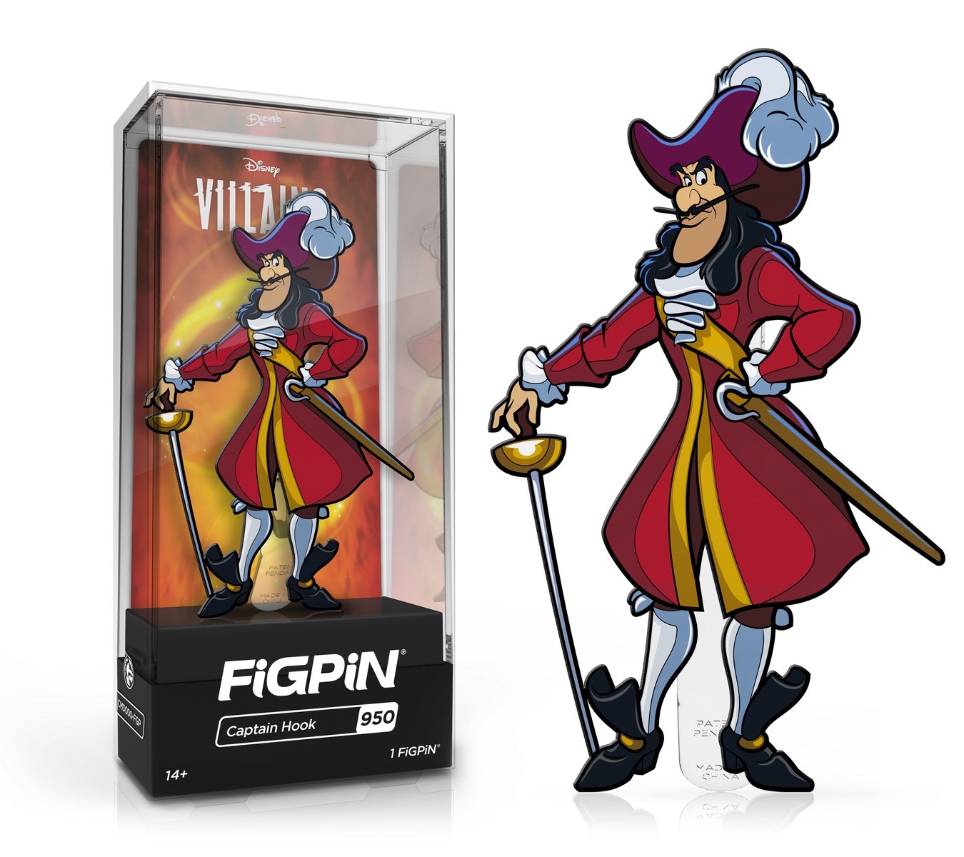 Captain hook best sale action figure