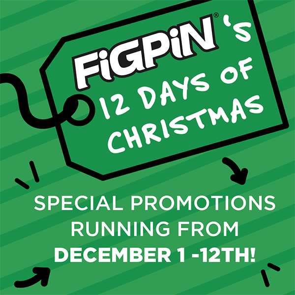 Welcome to FiGPiN’s 12 Days of Christmas!