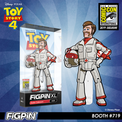 SDCC 2019 Exclusive Reveal: Disney and Pixar's Toy Story 4 - Duke Caboom FiGPiN XL!