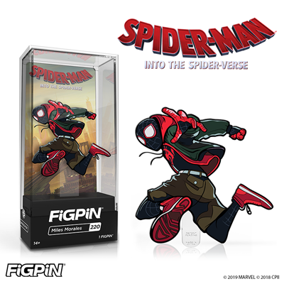 Spider-Man: Into the Spider-Verse's Miles Morales FiGPiN available for pre-order on July 9th!