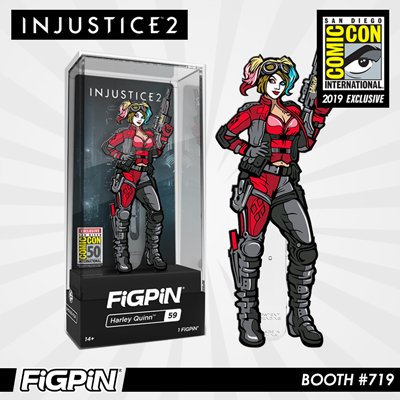 SDCC 2019 Exclusive Reveal: Injustice 2 - Harley Quinn™ FiGPiN!