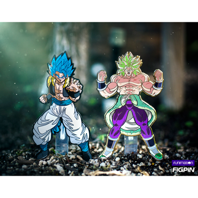 Funimation Exclusive Dragon Ball Super: Broly - Gogeta & Broly FiGPiN XL 2-pack at SDCC!