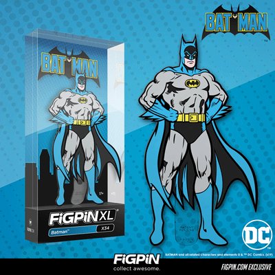 Coming soon exclusively to FiGPiN.com: Batman™ FiGPiN XL!