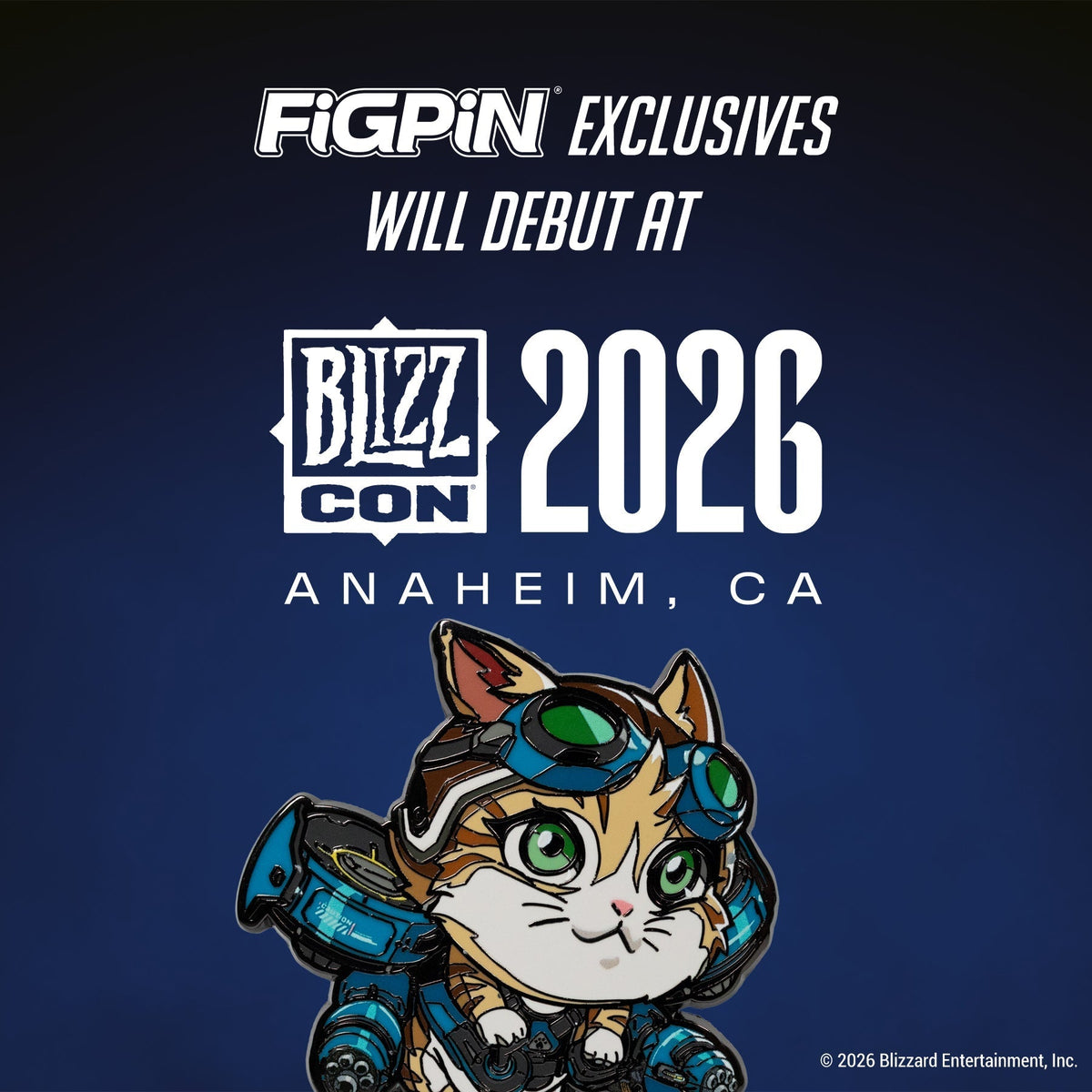 FiGPiN joins in the fun for BlizzCon 2026 featuring FiGPiN Collectibles across all FiGPiN categories!