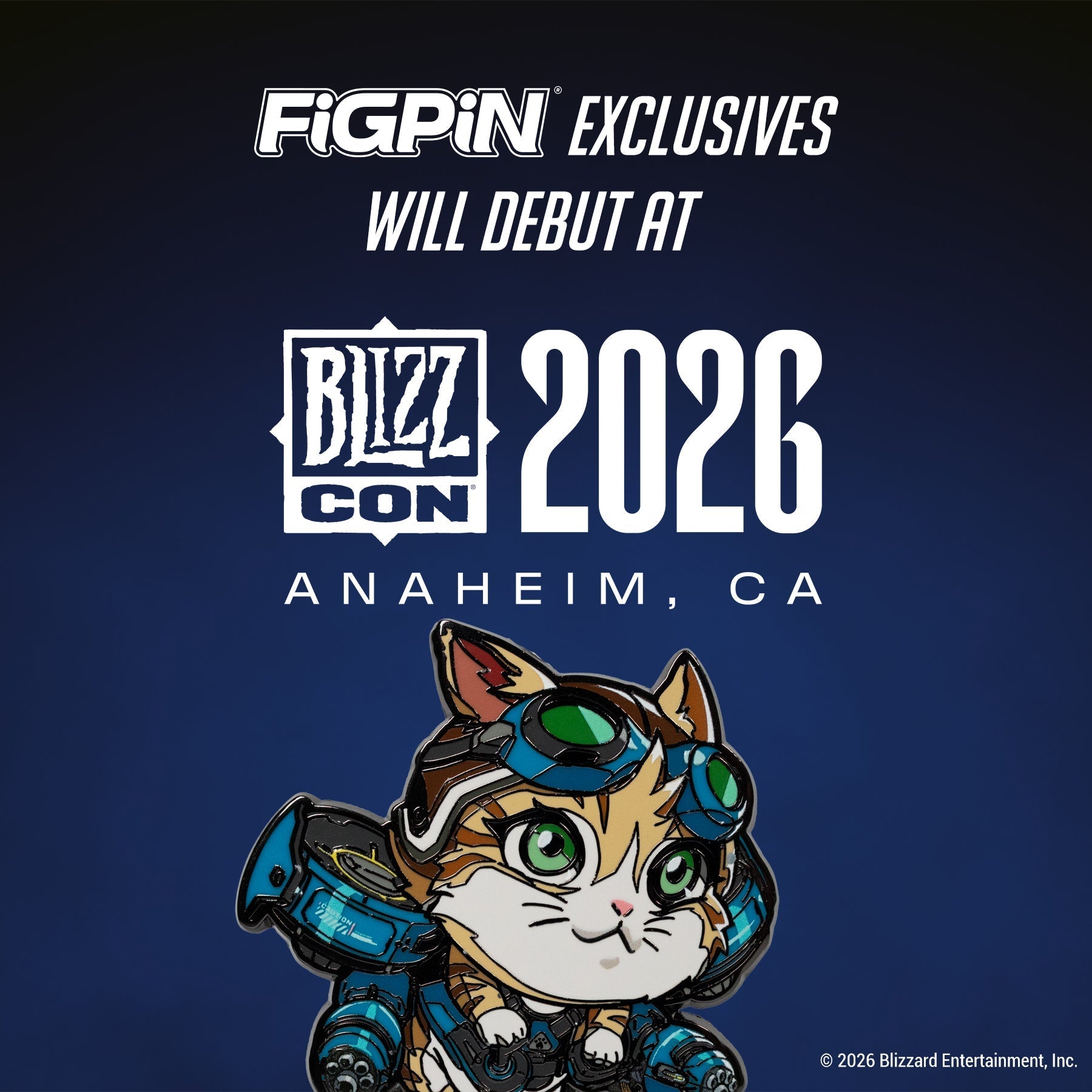 FiGPiN joins in the fun for BlizzCon 2026 featuring FiGPiN Exclusives across all FiGPiN categories!
