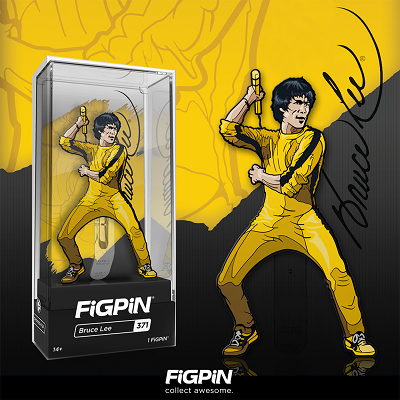 Bruce Lee in Yellow Jumpsuit FiGPiN coming in April!