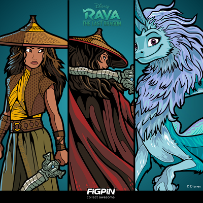 Disney’s Raya and the Last Dragon on FiGPiN.com