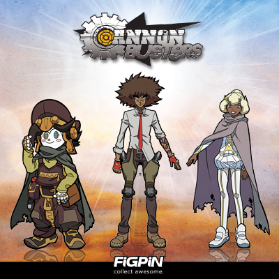 Cannon Busters FiGPiNs coming in May!