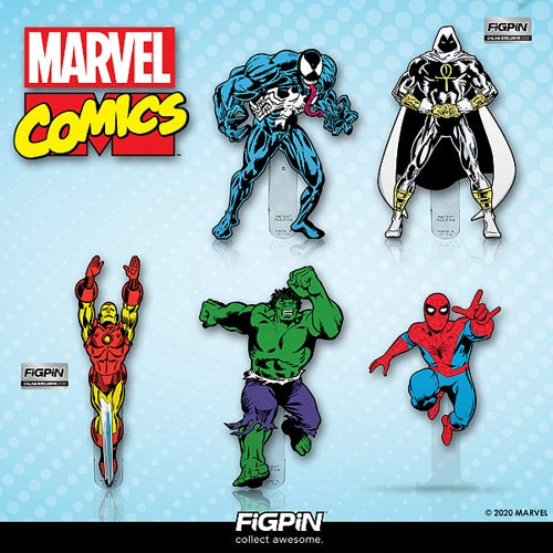 Your favorite Marvel Comics characters are coming to FiGPiN.com!