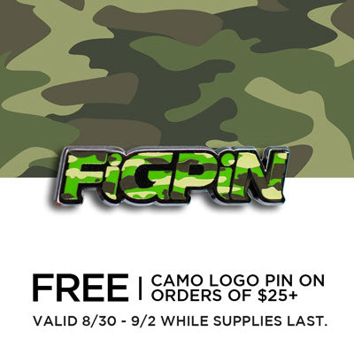 FiGPiN.com Camo Logo Pin Promotion!