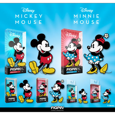 Coming soon: Classic Mickey Mouse & Minnie Mouse FiGPiNs!