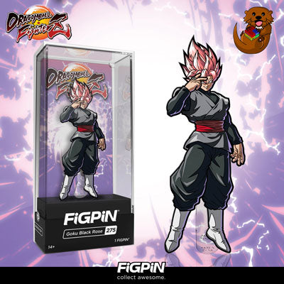Available for Pre-Order: Ferrera Market Exclusive Goku Black Rose FiGPiN!