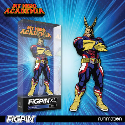 NYCC 2019: Funimation exclusive Glitter All Might FiGPiN XL!