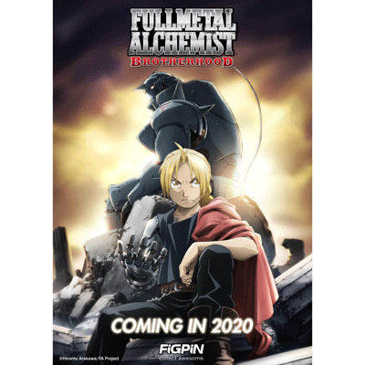 Fullmetal Alchemist: Brotherhood FiGPiNs coming in 2020!