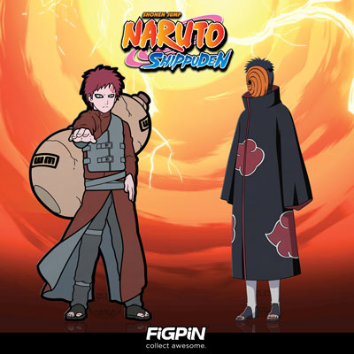 Naruto's Gaara & Tobi FiGPiNs coming soon!