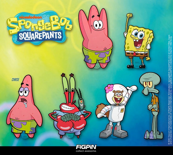 SpongeBob SquarePants™ FiGPiNs arriving on FiGPiN.com!