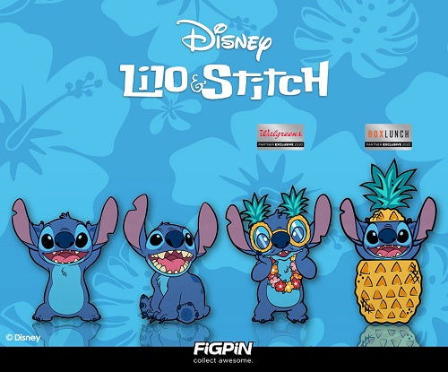 All New Disney’s Lilo & Stitch Series coming to FiGPiN.com and Exclusive Retailers!