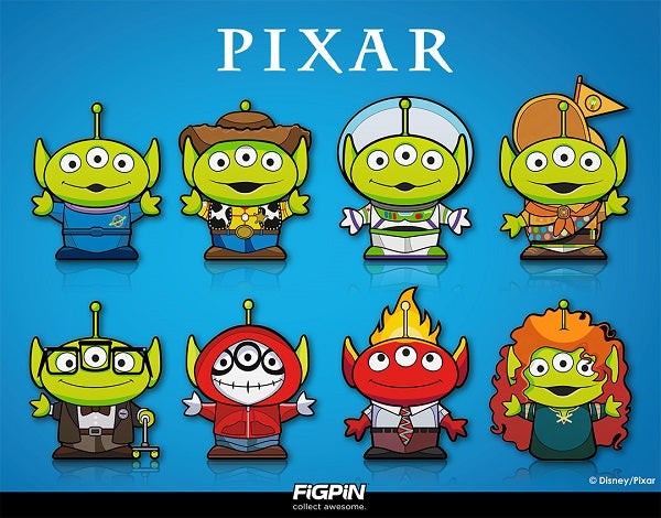 Pixar’s Alien Remix collection has made its way to the FiGPiN world!