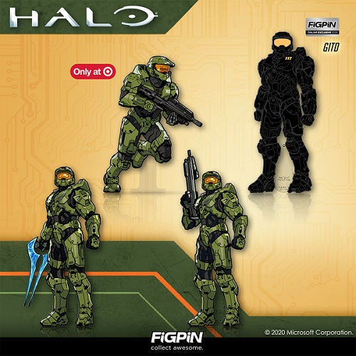 Attention Spartans: the Halo FiGPiN line featuring the Master Chief is dropping soon!