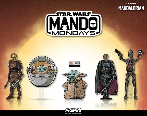 Celebrating Mando Mondays with our new wave of Star Wars™ characters from The Mandalorian™!