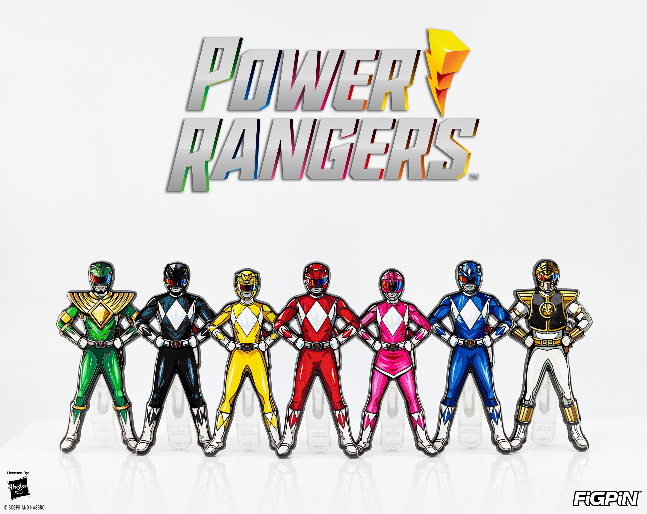mighty morphin power rangers FiGPiN group image