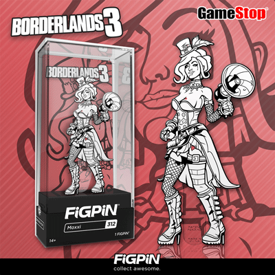 Coming soon to GameStop: Black & White Moxxi from Borderlands 3!