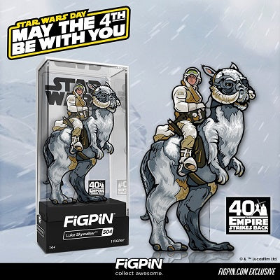 May the 4th Be With You: Pre-order the FiGPiN.com exclusive STAR WARS™ Luke Skywalker™ on Monday!