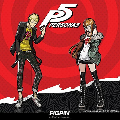 Limited Edition Persona 5’s Ryuji Sakamoto and Futaba Sakura are coming to FiGPiN.com!