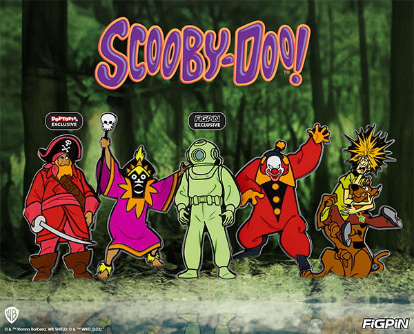 FiGPiN’s Scooby-Doo™ collection expands with some villainous surprises!